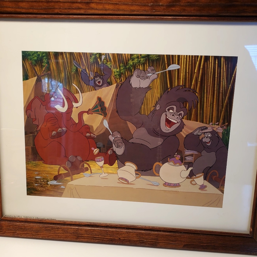 Disney Lithograph Tarzan 2000.